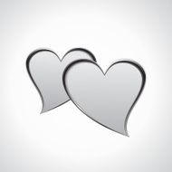 Hearts speech bubble