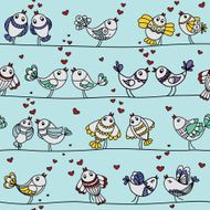 Birds in love N40