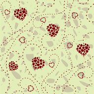 Valentine hearts background N431