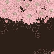 Floral background with place for text N24