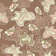 Seamless floral background N334