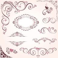 Valentines Ornate Motifs