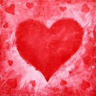 pink and red hearts N2