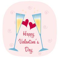 Valentine&#039;s Day Toast