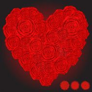 Heart of flowers N10