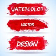 Watercolor abstract background vector illustration N6