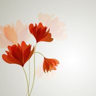 Vector flower background N10