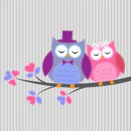 Owls In Love N13
