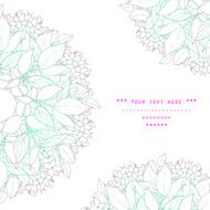 Floral decor N246