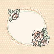 Vintage invitation card N128