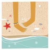 Girl on the beach N33