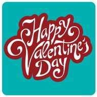 'happy valentine's day' hand lettering N2
