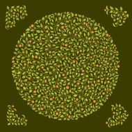 abstract floral background N129