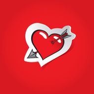 Heart Pierced By An Arrow N2