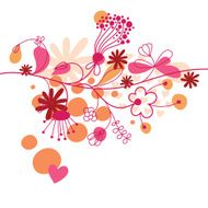 Floral background N1048