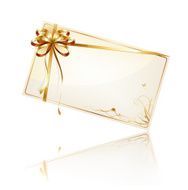 decorated gift card