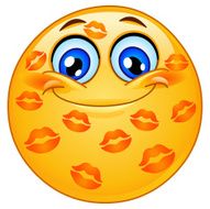 Kissed emoticon N2