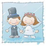 scribbles wedding