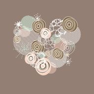 stylized heart