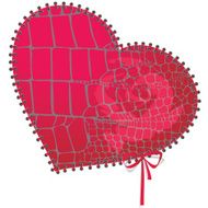 Elegant Heart-Design element