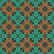 Seamless flower pattern background N25