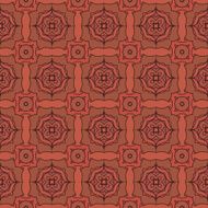 vintage flowers vector pattern N8