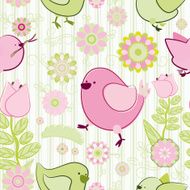 Seamless pink and green background N3