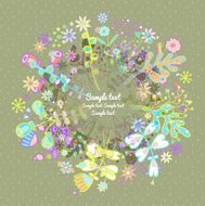 Floral decor N260