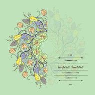 Floral decor N265