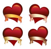 Heart icon set N9