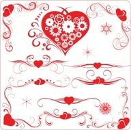 Valentine ornaments N7