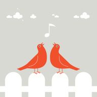 Song Burds (vector)