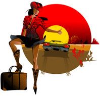 Travelling girl N3