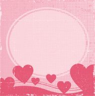 Vintage Heart Background