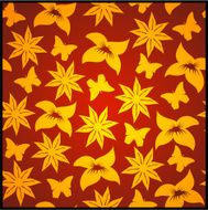 Seamless floral background N336