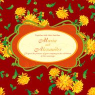 Wedding Invitation (Chrysanthemum)