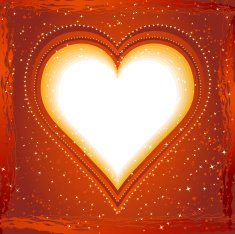 Big hearts vector