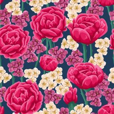 floral seamless pattern N736