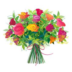 bouquet of roses N13