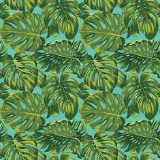Tropical Leaves Background - Seamless Pattern in vector N2