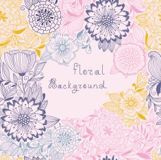 Floral background N1037