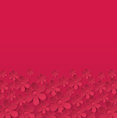 red valentines background with many flowers N2