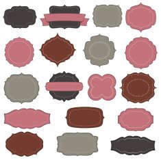vintage labels N28