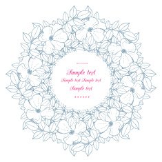Floral decor N177