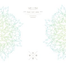Floral decor N179