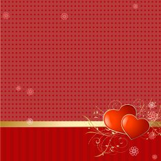 Retro wallpaper with valentine N3