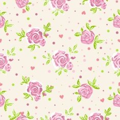 Seamless roses wallpaper pattern N2