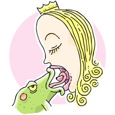 Frog Kiss