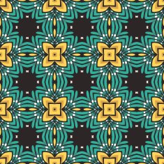 Seamless flower pattern background N22