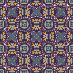 Seamless flower pattern background N23